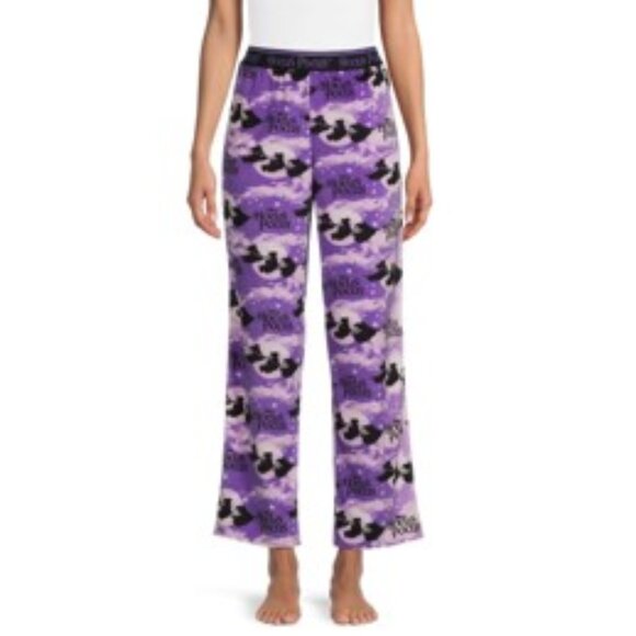 Hocus Pocus Bundle of Plush Sleep Lounge Pants + Binx Silicone Ice Cube Tray NWT - Picture 2 of 12